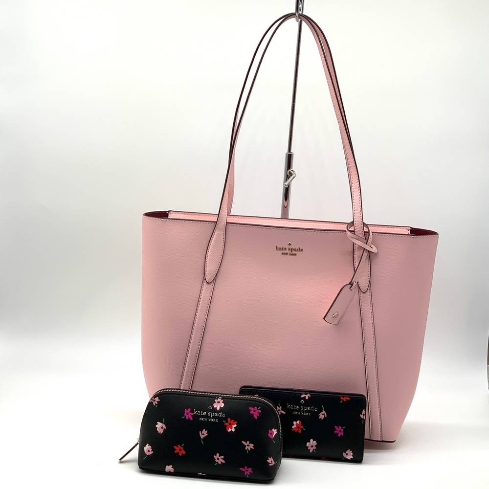 Kate Spade Tote , Wallet & Cosmetic Bag Set - Picture 2 of 14